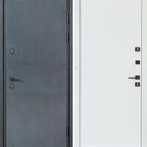 Булат Термо Хаус, модель 703/191. Колір: темний антрацит/білий атласний