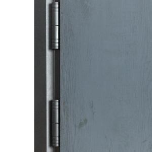 Булат Термо Хаус, модель 703/191. Колір: темний антрацит/білий атласний