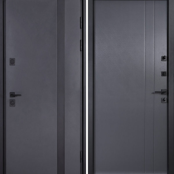 Булат Котедж, модель 710/265. Колір: Metalic anthracite/Вулична Антрацит сірий