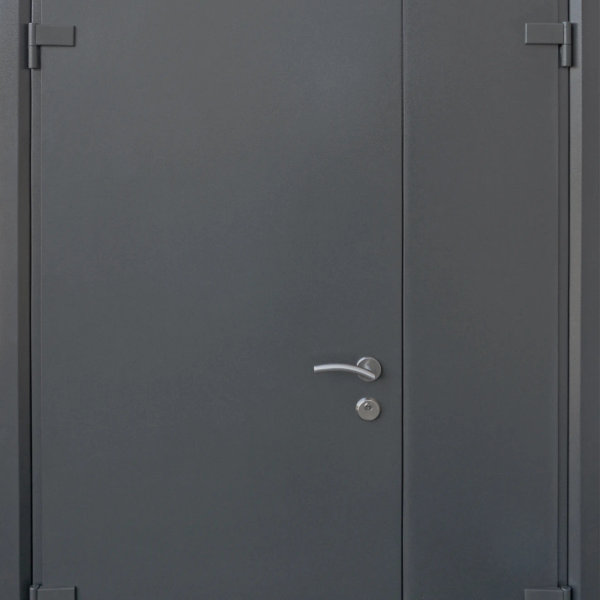 Techno-door 1200 — RAL 9975 графіт