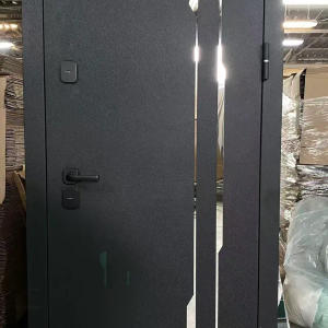 ТУСТАНЬ (терморозрив) Чорна  текстура / спил коньячний