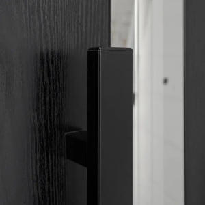 Двері Carat 536 (Black Wood + біла) з терморозривом модель комплектація Termix