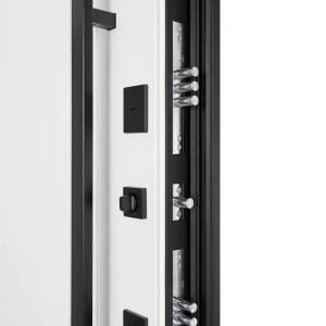 Двері Carat 536 (Black Wood + біла) з терморозривом модель комплектація Termix