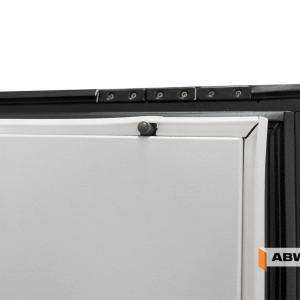 Двері Carat 536 (Black Wood + біла) з терморозривом модель комплектація Termix